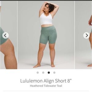 Lululemon Align Short 8"